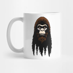 Bigfoot Ape Forest Head Mug